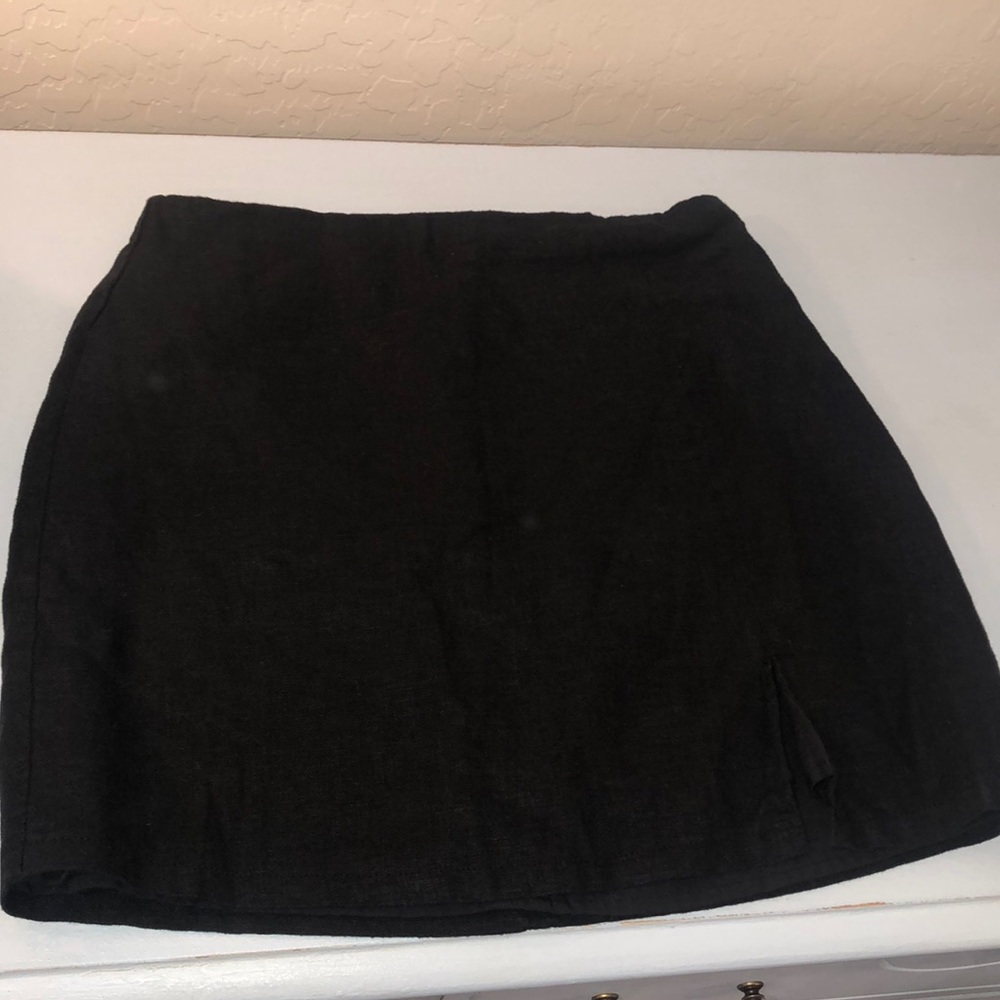 Black Mini Skirt SZ: S